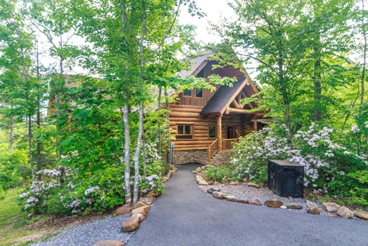 Big Bear Ridge Lodge - Breathtaking Mountain Views And Private Forest Scenes In Amazing Large Log Cabin Gatlinburg Extérieur photo